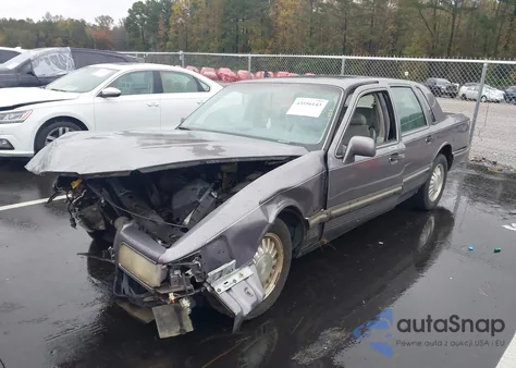 1995 Lincoln Town Car Signature/Spinnaker из США, поврежденный, VIN 1LNLM82W4SY754004